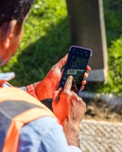 Zastosowanie kontrolera Spectra Geospatial Mobile Mapper 6